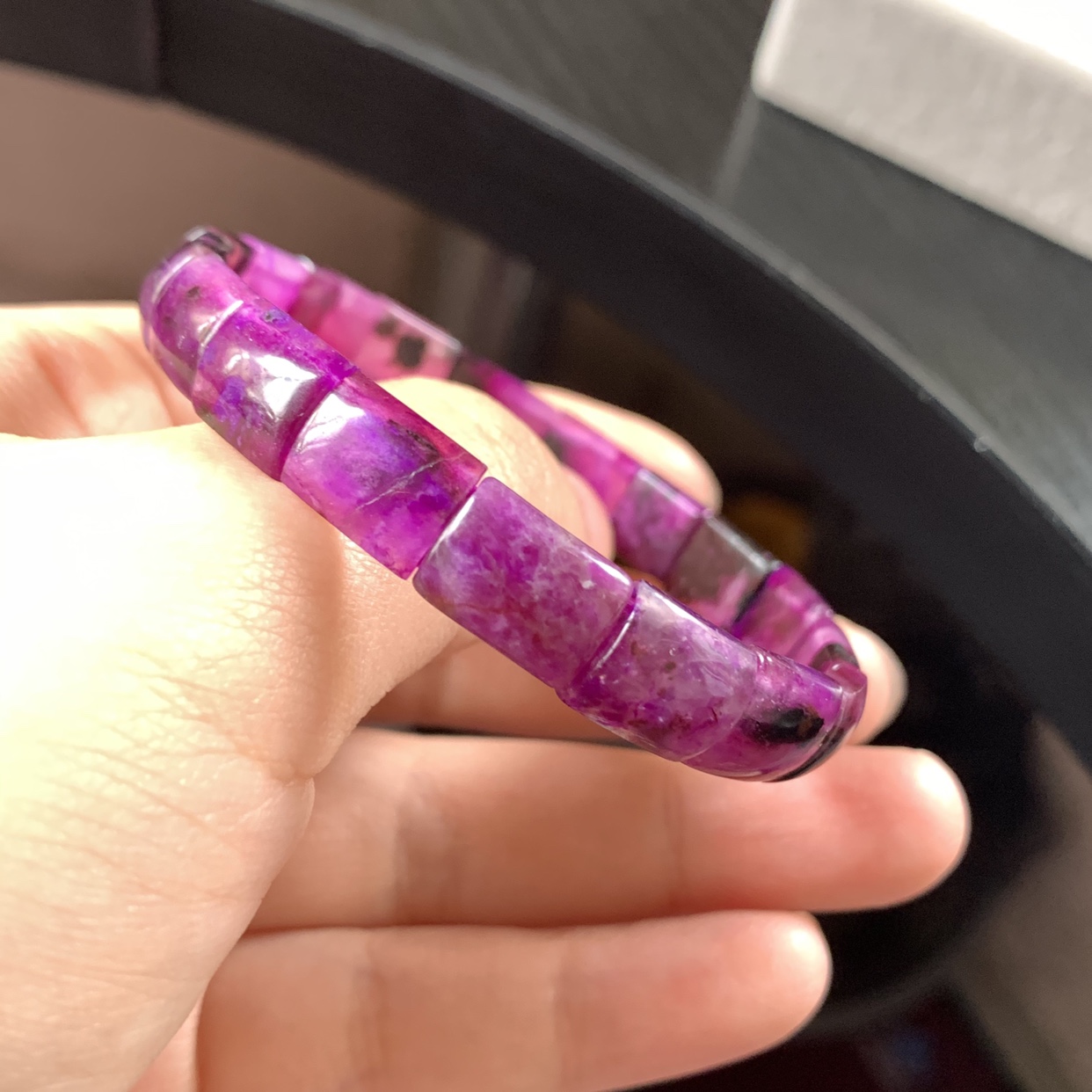 天然舒俱来玻璃体冰透苏纪石老料