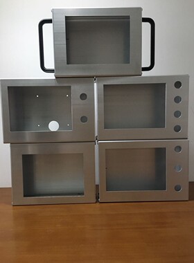 7寸触摸屏安装盒子 型号CPAM-WL2560 人机界面电控箱 控制箱