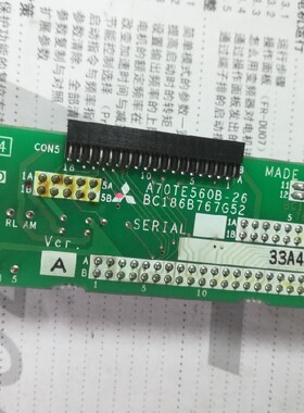 A70TE560B-26  BC186B767G52  三菱变频器-26系列端子排
