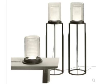 简约现代新中式客厅沙发旁落地灯卧室书房床头设计师民宿坐地灯