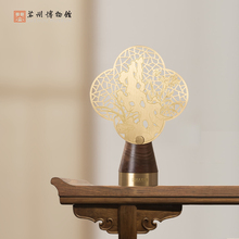 一屏幽兰香器线香中式 檀香熏香摆件中国风母亲节礼物 苏州博物馆