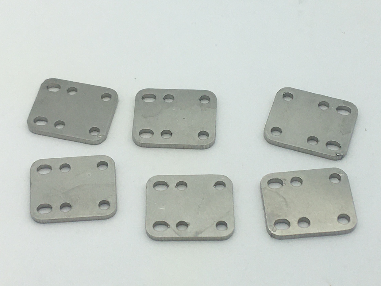 天成模型 不锈钢无动力前桥改装桥底悬挂垫片 厚2.5mm田宫款桥用