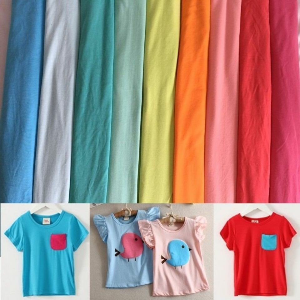 diy优质t恤奥戴尔大块纯棉布料