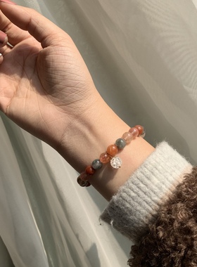 幸福天然水晶饰品手串送长辈