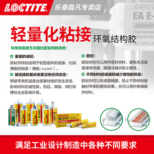 20H 120HP环氧胶轻量化结构粘接灌封 30CL 00NS Loctite 汉高乐泰