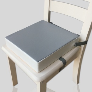 儿童餐椅增高垫小学生学习加高座垫海绵芯皮质PVC防水外套可固定