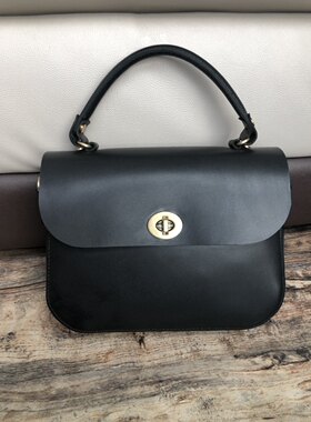 头层牛皮纯手缝信封包手工通勤