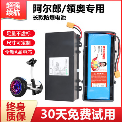 阿尔郎平衡车锂电池36v通用电动双轮扭扭车42v电瓶54v内置电芯55v