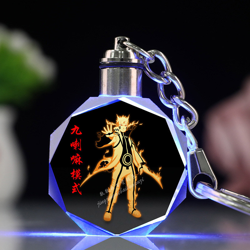 火影忍者周边挂件 鸣人卡卡西佐钥匙扣