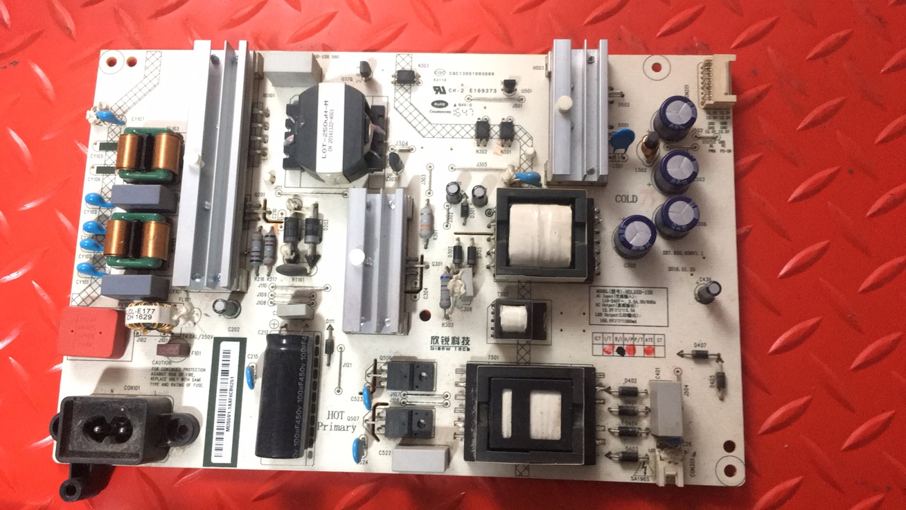 长虹55G6原装电源板HSL55D-ISH XR7.820.658V1.1