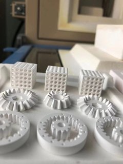 3D打印氧化铝陶瓷件可定制加工异形件绝缘耐高温精密氧化锆陶瓷块