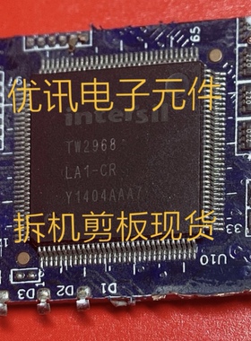 IC芯片TW2968LA1－CRQFP128拆机原装剪板现货