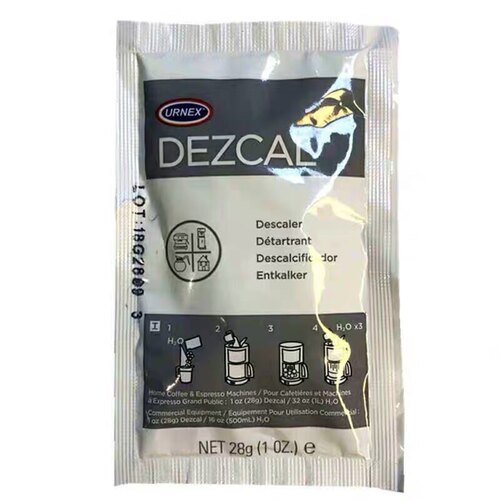 全自动咖啡机清洁现URNEX Dezcal锅炉专用除水垢清洗药粉剂28g