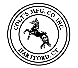 柯尔特logo金属贴 m1911 车贴周边 柯尔特小马 金属贴纸 背胶