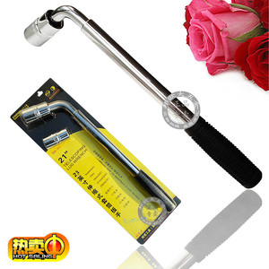 。美国大飞L型可伸缩轮胎扳手组套 汽修工具 伸长加力轮胎扳手