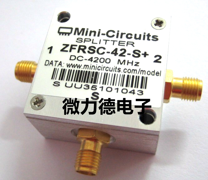 全新原装ZFRSC42S minicircuits功分器 北京现货 实体店 电子元器件市场 芯片 原图主图