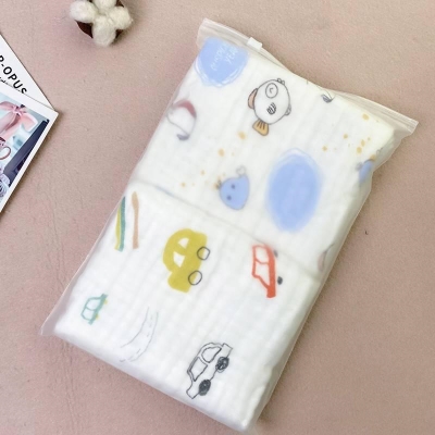 2 packs of home applicable cotton gauze towel 6-layer ccott