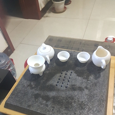 金团正方形乌金石头托盘四方石茶盘怎么样？多人被骗了？事件真相是？