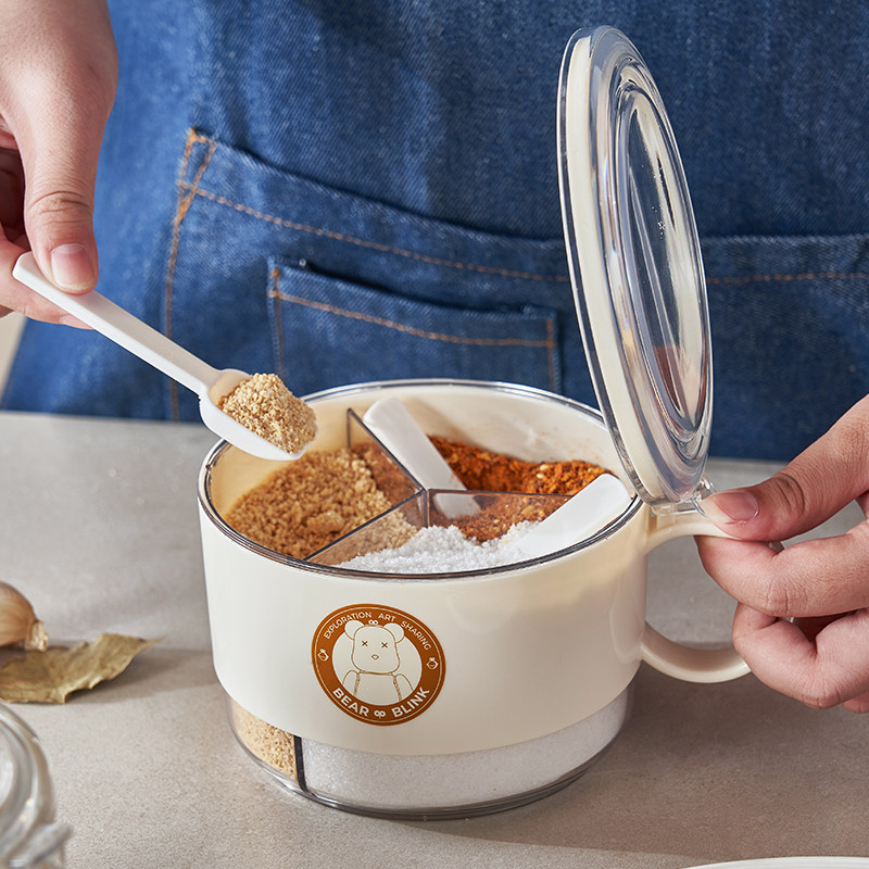 调料盒厨房家用多格一体式