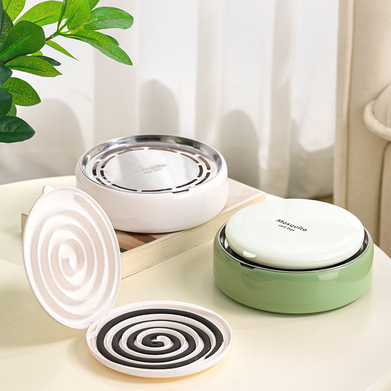 创意蚊香盒子带盖安全