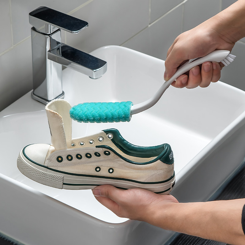 日本AISEN软毛鞋刷子不伤鞋家用刷鞋神器多功能洗鞋子专用清洁刷