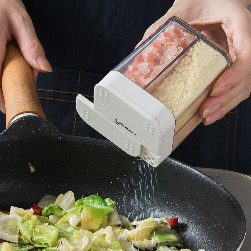 四合一撒料瓶一体式调料盒