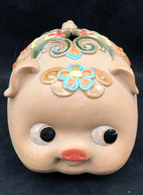 金玉满堂公仔工艺品摆件石湾陶瓷