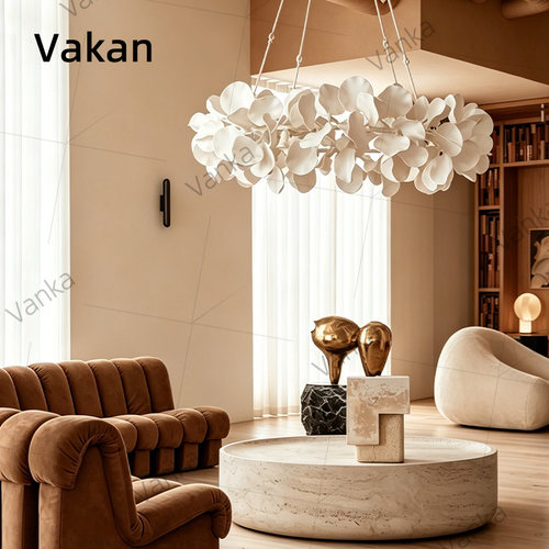 Vakan奶油风轻奢设计师吊灯