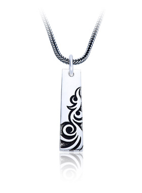 990纯银吊坠凤凰花古法饰品女