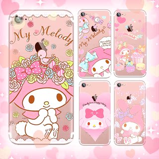 可爱my melody美乐蒂iphoneX 7 8PLUS手机壳5s 6s 4s SE软保护套