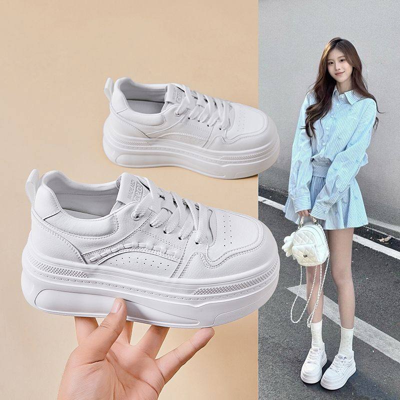 高品质女鞋平底小白鞋女网红学生百搭一脚蹬舒适休闲运动板鞋,女鞋,休闲板鞋,淘宝优惠券,粉丝福利购,淘宝优惠卷