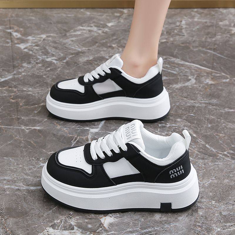 新款女单鞋子圆头平底系带深口低帮韩版时装运动休闲小白鞋,女鞋,休闲板鞋,淘宝优惠券,粉丝福利购,淘宝优惠卷