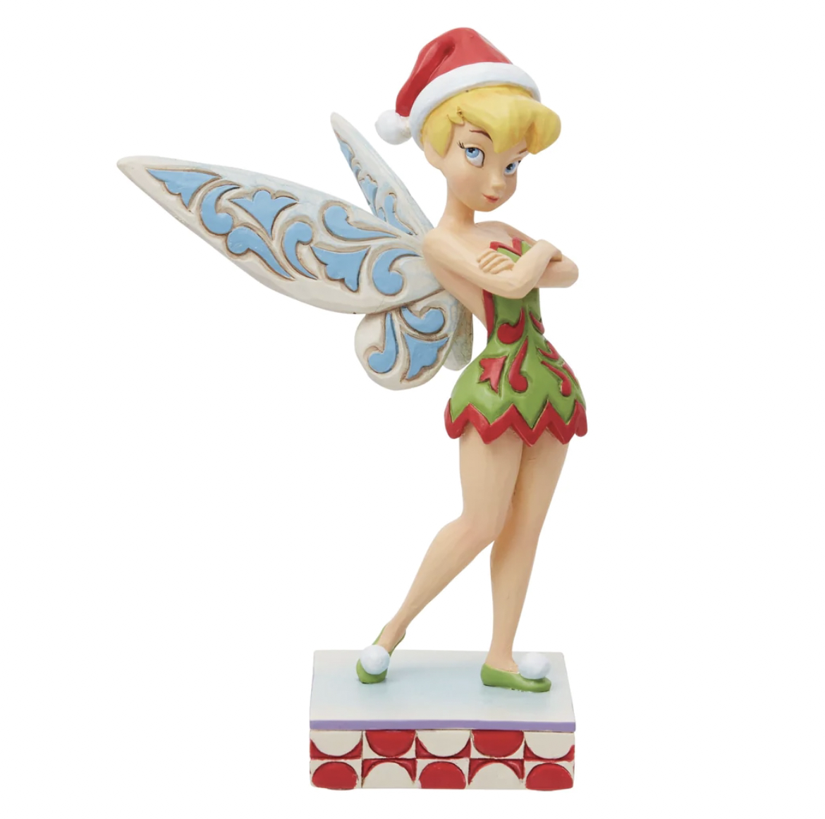 【disney美国代购】tink christmas pp小叮当摆件