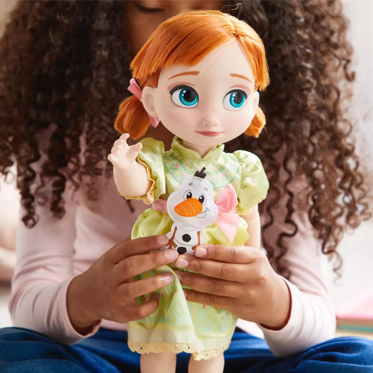 【Disney美国代购】Animators Frozen冰雪奇缘安娜公主沙龙娃娃