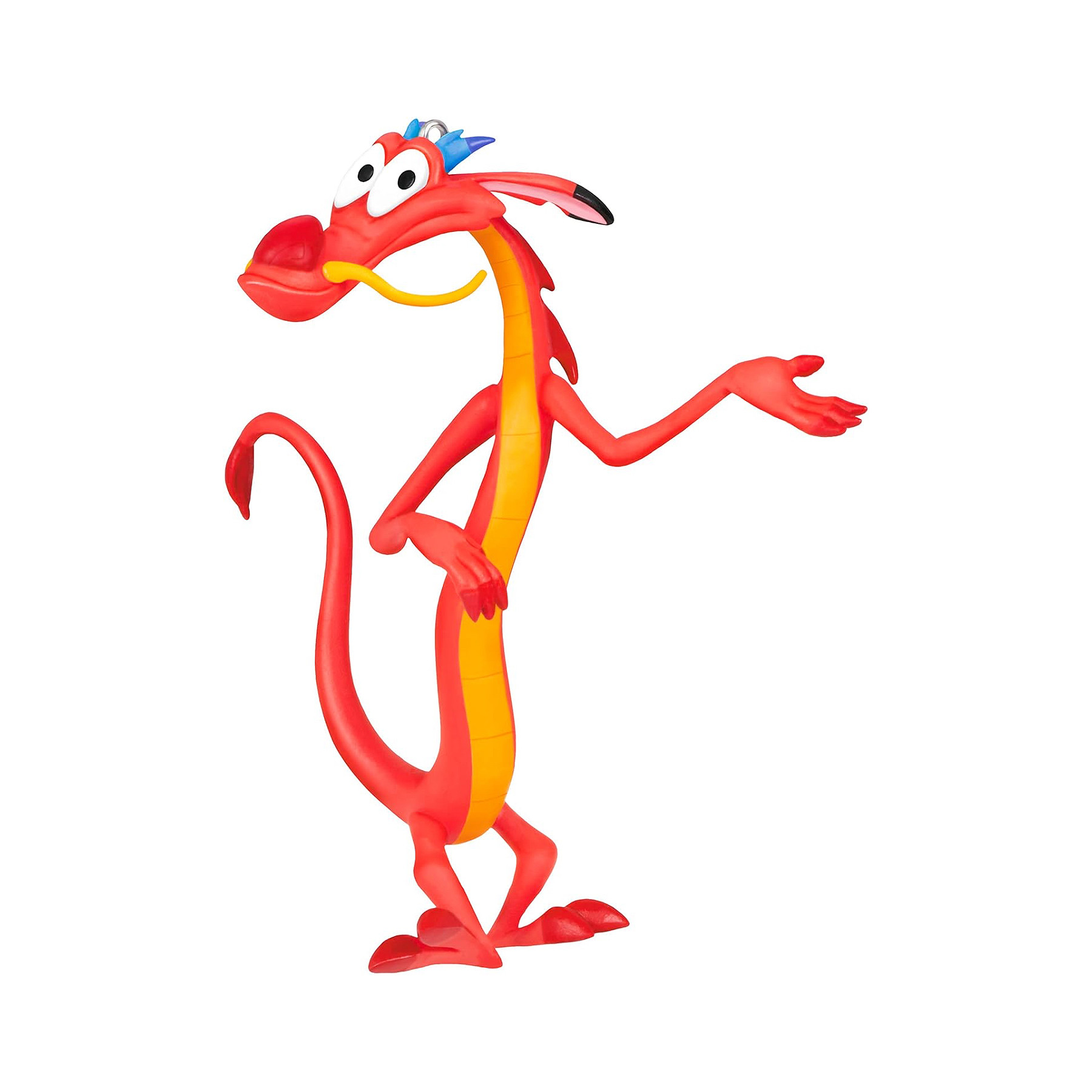 【disney美国代购】2023年mulan花木兰mushu木须龙圣诞树挂件