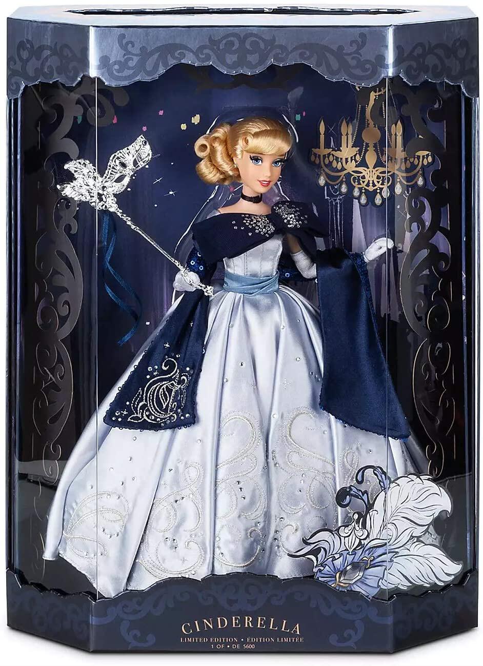 【disney美国代购】限量版masquerade designer灰姑娘公主娃娃