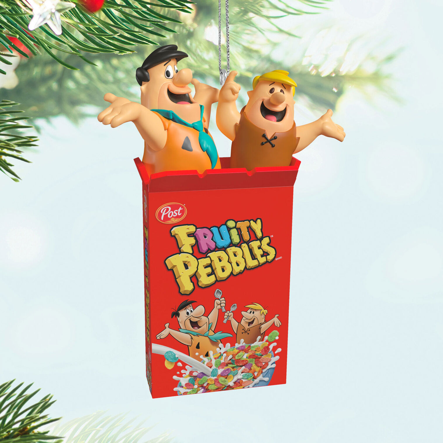 石头族FruityPebbles圣诞树挂件
