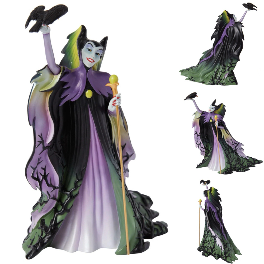 【disney美国代购】botanical maleficent玛琳菲森巫婆树脂摆件