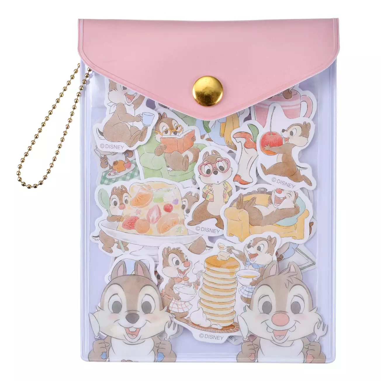 奇奇蒂蒂花栗鼠手帐贴纸