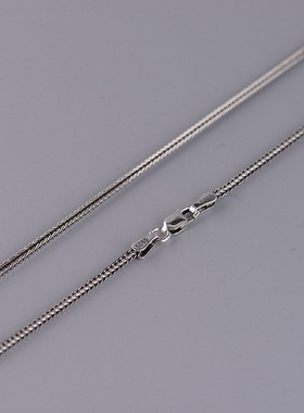 925纯银蛇骨链男女通用百搭项链