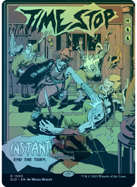 呆呆龙 万智牌 时间停止 平/闪 Secret lair SL 蓝色