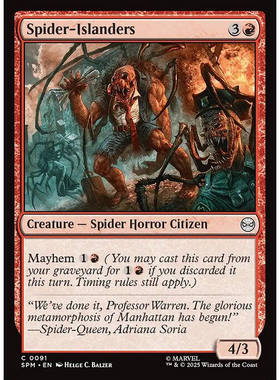 呆呆龙 万智牌 Spider-Islanders 蜘蛛岛民 平/闪 SPM 蜘蛛侠