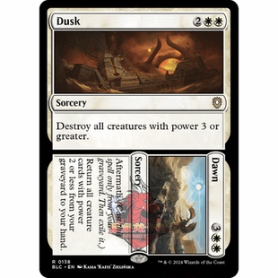 Dusk 暮死朝生 Dawn 138 白色 呆呆龙 斑隆洛指挥官 万智牌