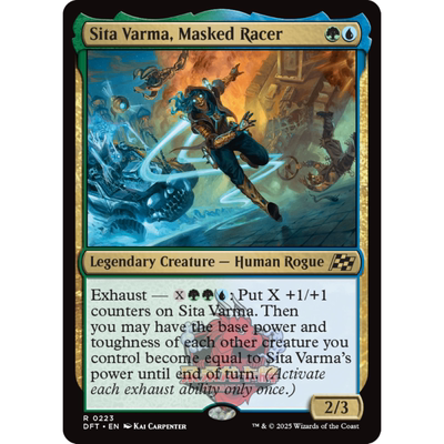 蒙面赛手西塔瓦玛 Sita Varma,Masked Racer 平/闪 乙太漂移