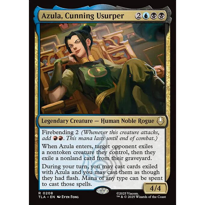 Azula, Cunning Usurper 狡黠逆女阿祖拉 TLA 异画 平/闪