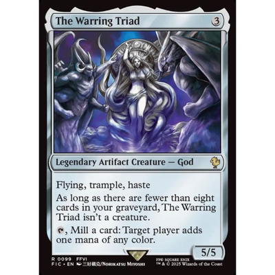 呆呆龙 万智牌 三斗神 The Warring Triad 平/闪/扩画 最终幻想