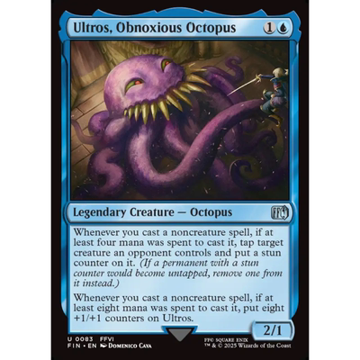 恼人章鱼奥尔特罗斯 Ultros, Obnoxious Octopus 平/闪 最终幻想