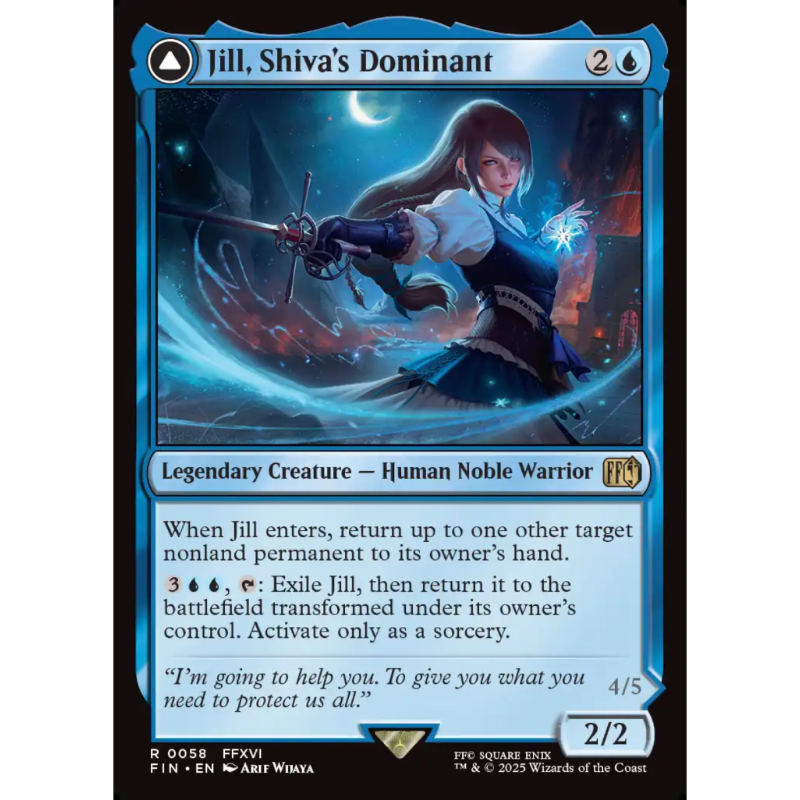 希瓦显化者吉尔 Jill Shiva's Dominant 1 平/闪/扩画/潮涌 最终