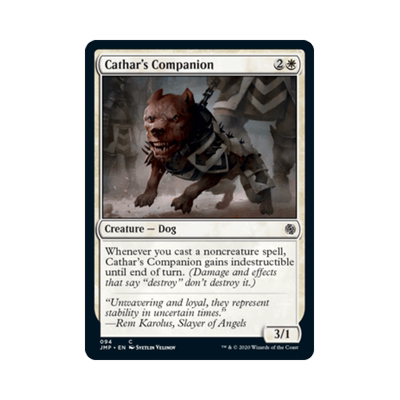 呆呆龙卡牌 万智牌 护教军之伴 英文 JUMPSTART 白色