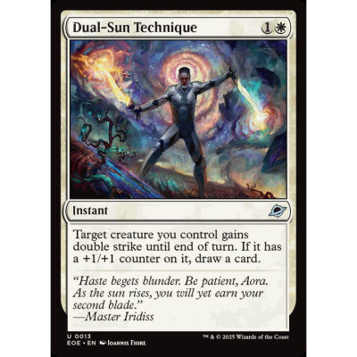 呆呆龙 万智牌 连辉战技 Dual-Sun Technique 平/闪 虚空边域 EOE